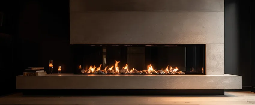 Gas Fireplace Ember Bed Design Services in Glen Ellyn, Illinois