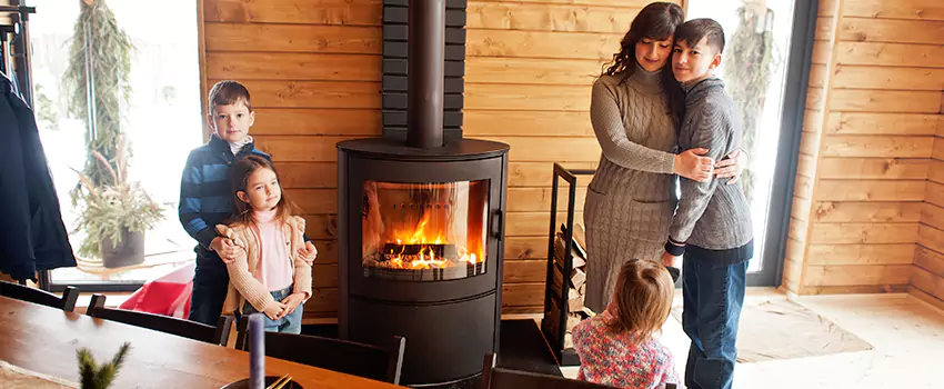 Morso Cast Iron Fireplace Insert Installation in Glen Ellyn, Illinois