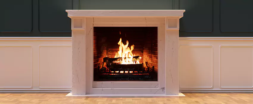 Open Flame Wood-Burning Fireplace Installation Services in Glen Ellyn, Illinois