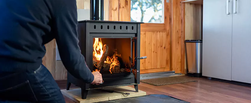 Open Hearth Wood Fireplace Installation in Glen Ellyn, IL