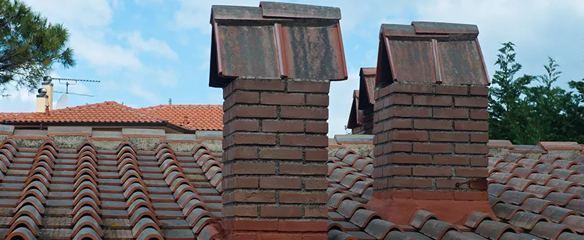 Chimney Maintenance for Cracked Tiles in Glen Ellyn, Illinois