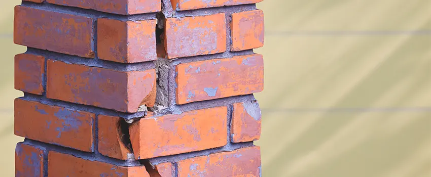 Repairing Cracked Porcelain Tiles for Fireplace in Glen Ellyn, IL